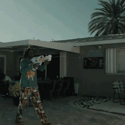 Water Gun Shooter Man GIF