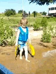 Waterboy Flap Beach GIF