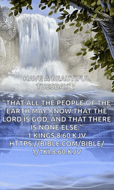 Waterfall Have A Beautiful Tuesday GIF
