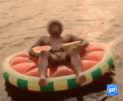 Watermelon Floater GIF