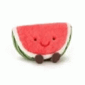 Watermelon Smiley GIF