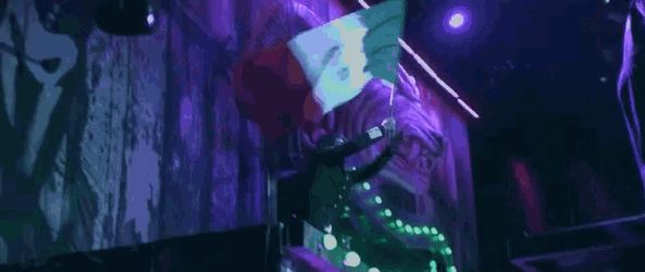 Wave Flag Viva Mexico GIF