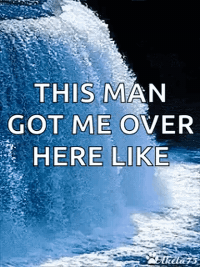 Wave With This Man Got Me Over Here Like GIF