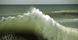 Waves Breaking In Slow Motion GIF