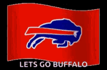 Waving Flag Go Bills GIF