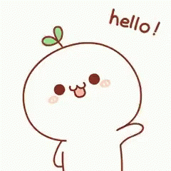 Waving Hello Mochi Cute GIF