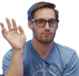 Waving Hello Sticker GIF