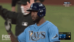 Waving Randy Arozarena GIF