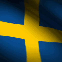Waving Sweden Flag GIF