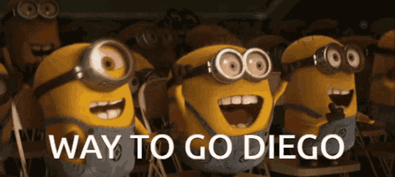 Way To Go Diego Diego GIF