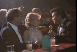 Wayne Newton Serenades Beverly D'Angelo On Vegas Vacation GIF