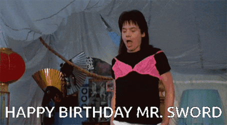 Waynesworld Birthday GIF