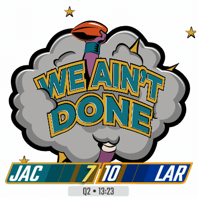We Ain T Done With Jac And Lar Logo GIF