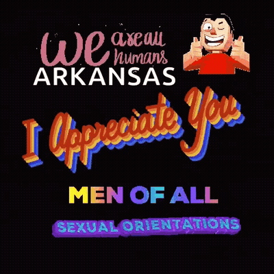 We Are All Humans Arkansas Sign GIF