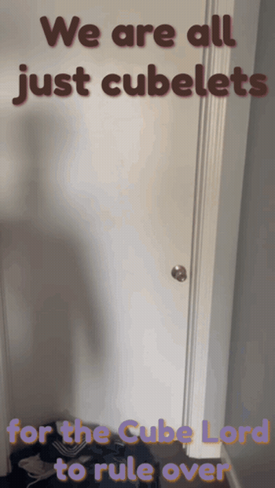 We Are All Just Cubelets GIF