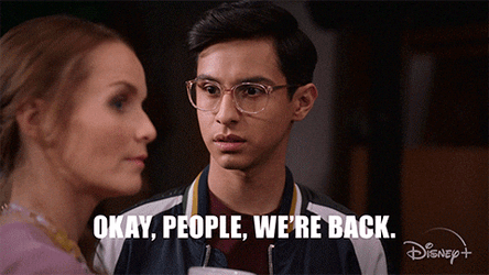 We Are Back High School Musical Series GIF