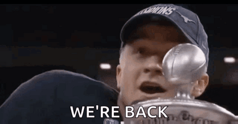 We Are Back Sam Ehlinger GIF