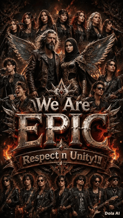 We Are Epic Poster GIF