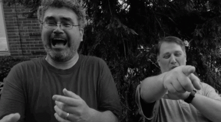 We Are Laughing Blissfully GIF