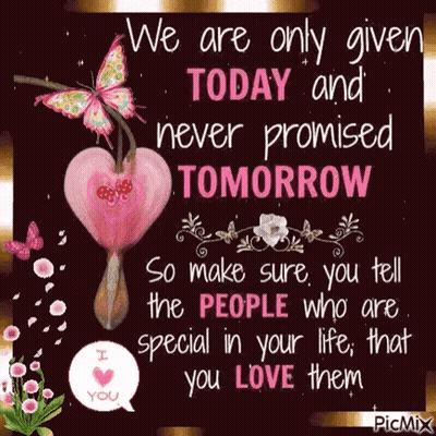 We Are Only Given Today GIF
