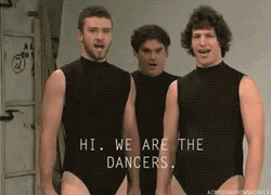 We Are The Back Up Dancers GIF