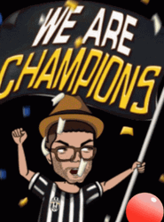 We Are The Champions Moving Logo GIF