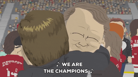We Are The Champions SouthPark Celebration GIF
