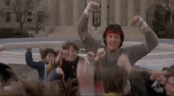 We Are The Champions Sylvester Stallone GIF