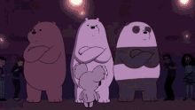 We Bare Bears Nonnom Cute Dancing GIF