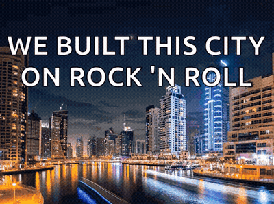 We Built This City Poster GIF