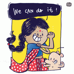 We Can Do It Strong People Wins GIF