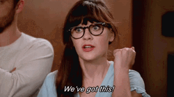 We Can Do It Zooey Deschanel GIF