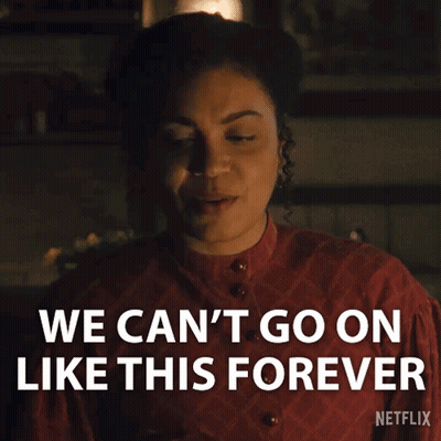 We Can'T Go On Like This Forever Emily Henderson GIF