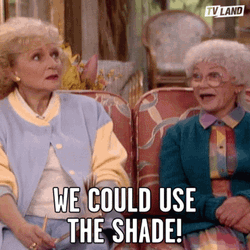 We Could Use The Shade GIF
