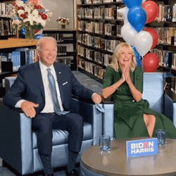 We Did It Happy Joe Biden Celebrating GIF