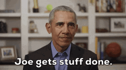 We Did It Joe Biden Barrack Obama Talking GIF
