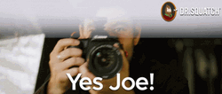 We Did It Joe Enthusiastic Photographer GIF