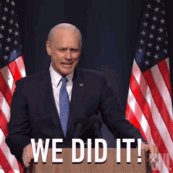 We Did It Joe Jim Carrey Spoof SNL GIF