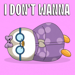 We Don't Do That Here Penguin Rolling GIF