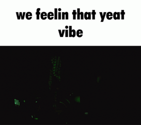 We Feeling The Yeat Vibe GIF