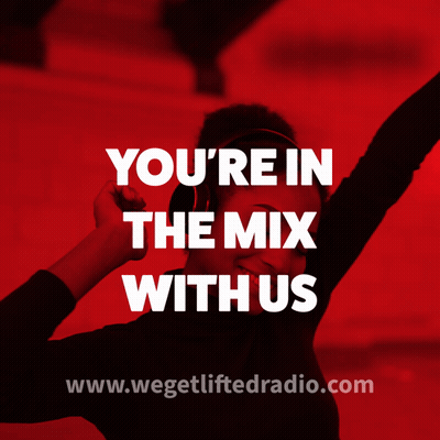 We Get Lifted Radio Ad Woman With Headphones GIF