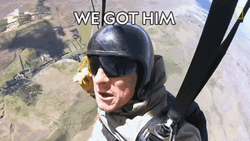 We Got Him Skydiving GIF