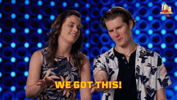 We Got This Couple Power GIF
