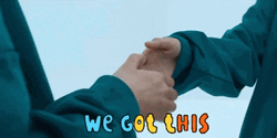 We Got This Shake Hands GIF