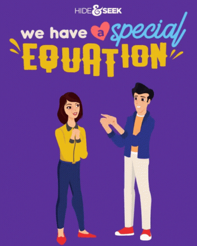 We Have A Special Equation Man Giving Heart GIF