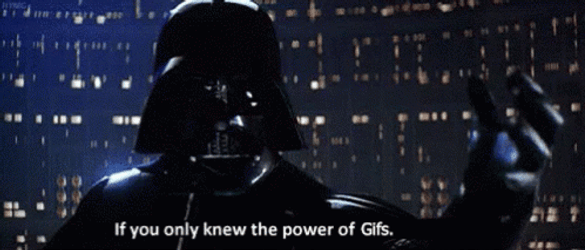 We Have Power Darth Vader Star Wars GIF