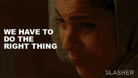 We Have To Do The Right Thing Saadia Jalalzai GIF