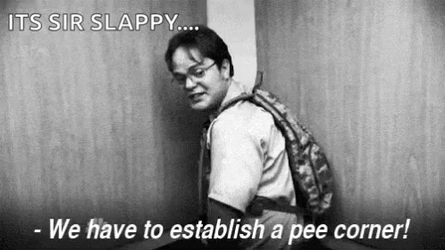 We Have To Establish A Pee Corner GIF