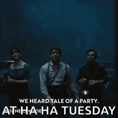 We Heard Tale Party Poster GIF