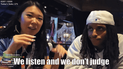 We Listen And We Don't Judge GIF